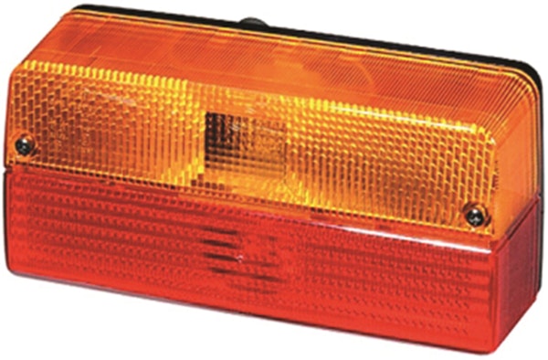 Hella Inc 006356107 6356 Red/Amber Stop/Turn/Tail Lamp With Reflex Reflector