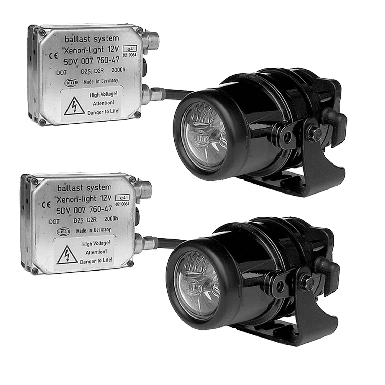 Hella Inc 008390801 Micro DE Xenon Driving Lamp Kit D2S 12V 35W