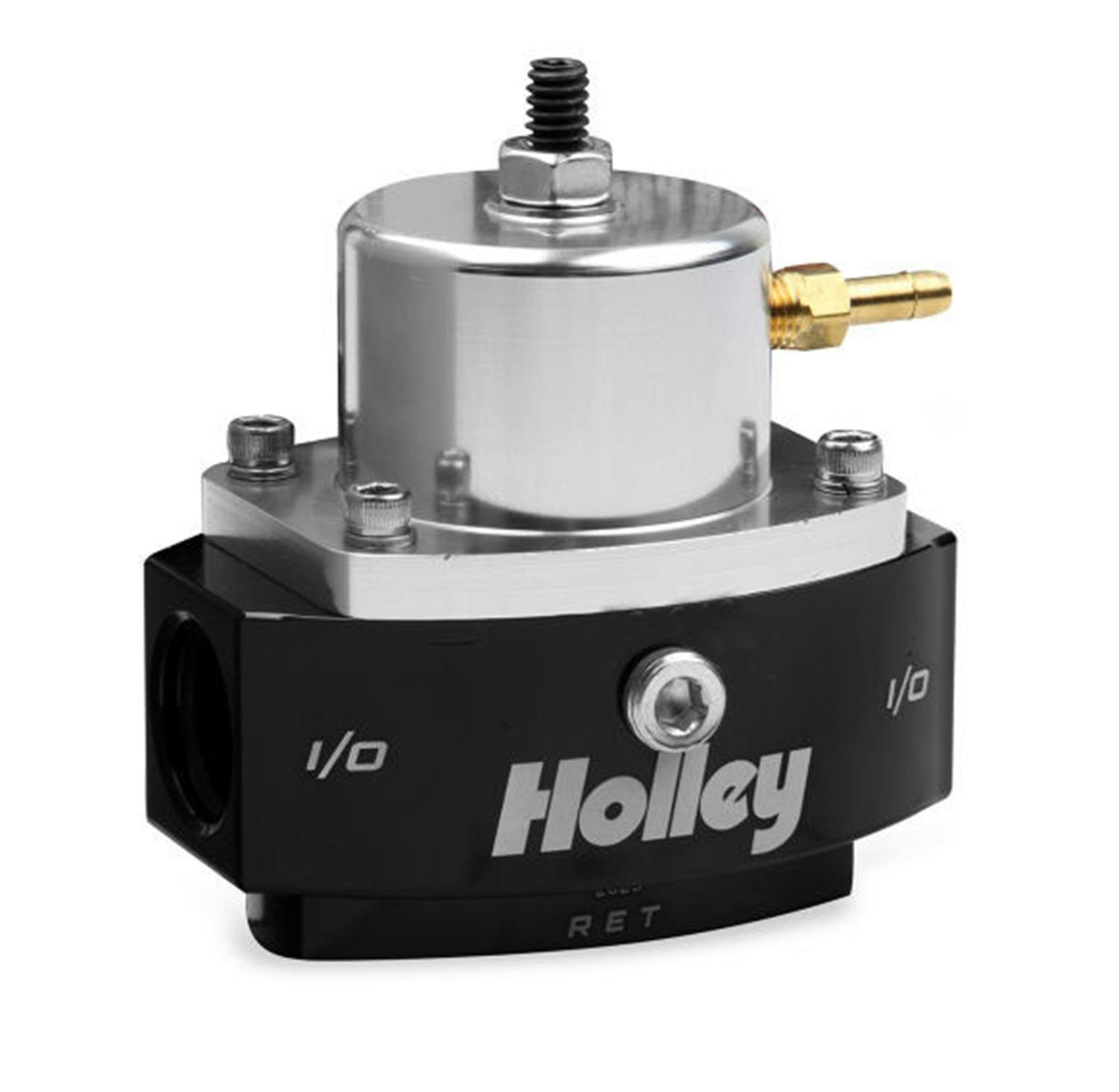 Holley 12-879 Adjustable Billet By-Pass Regulator-3/8