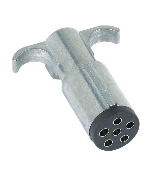 Hopkins Towing 38448 6-Pole Round Trailer End Connector