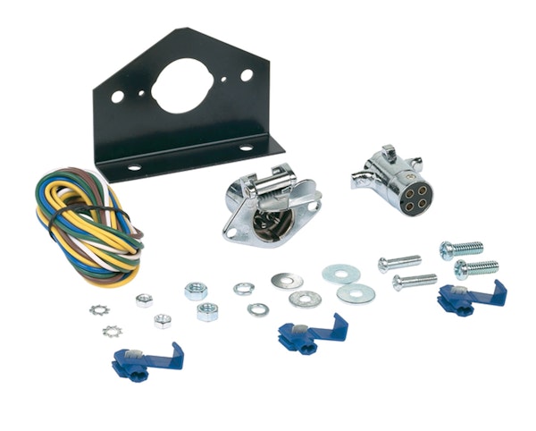 Hopkins Towing 48285 4-Pole Round Connector Kit