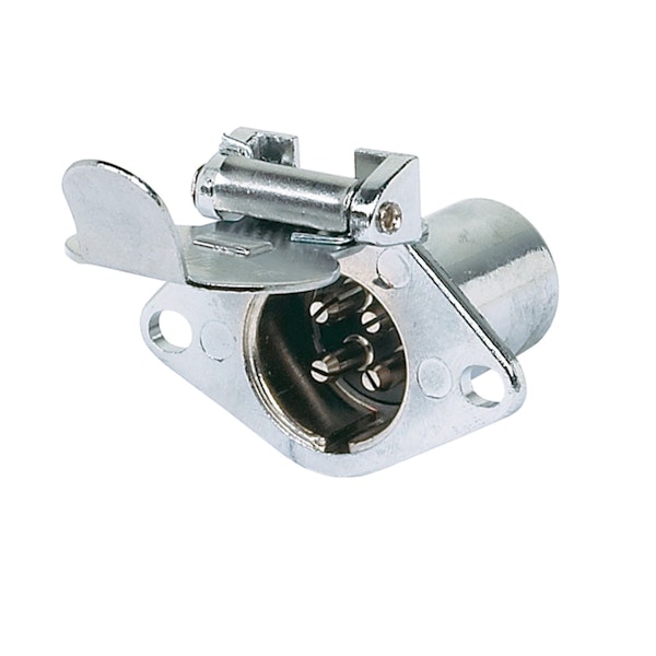 Hopkins Towing 48305 4-Pole Round Vehicle End Connector