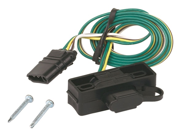 Hopkins Towing 48595 4-Wire Flat Mounting Bracket