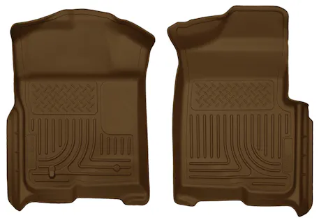 Husky Liners 99203 Tappetini Auto Anteriori E Seconda Fila In Gomma Tan Per Chevrolet Tahoe 2015-?