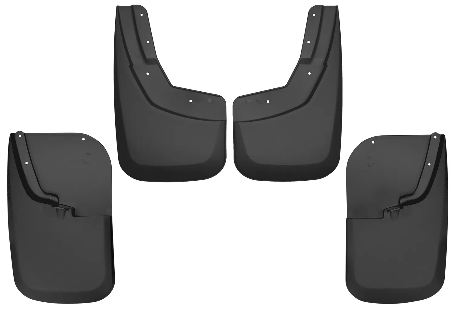 Husky Liners 56686 Custom Mud Guards - Front and Rear Mud Guard Set