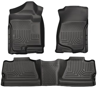 Husky Liners 98201 Weatherbeater Series Front & 2nd Seat Floor Liners (Footwell Coverage)