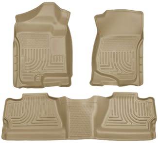 Husky Liners 98203 Weatherbeater Series Front & 2nd Seat Floor Liners (Footwell Coverage)