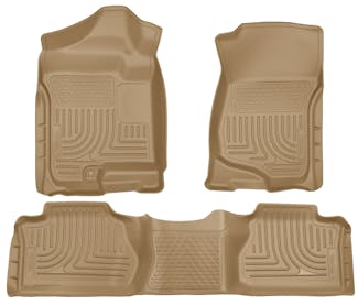 Husky Liners 98213 Weatherbeater Series Front & 2nd Seat Floor Liners (Footwell Coverage)