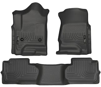 Husky Liners 98241 Weatherbeater Series Front & 2nd Seat Floor Liners (Footwell Coverage)