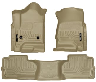 Husky Liners 98243 Weatherbeater Series Front & 2nd Seat Floor Liners (Footwell Coverage)