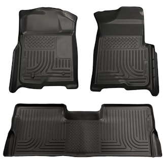 Husky Liners 98421 Weatherbeater Series Front & 2nd Seat Floor Liners