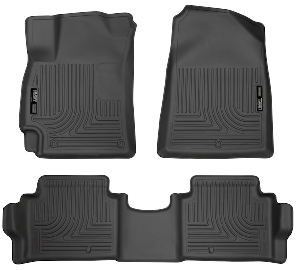 Husky Liners 98871 Weatherbeater Series Front & 2nd Seat Floor Liners
