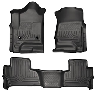 Husky Liners 99201 Weatherbeater Series Front & 2nd Seat Floor Liners