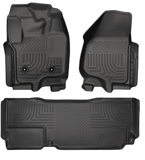 Husky Liners 99721 Weatherbeater Series Front & 2nd Seat Floor Liners (Footwell Coverage)