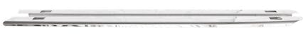ICI SPBR04 Bed Caps Stainless Steel; W/ Stake Holes; 3M Adhesive Backed