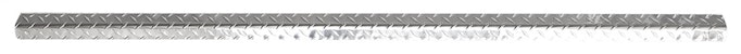 ICI TG07TB Tailgate Protector; Treadbrite Aluminum; Tailgate Cap; Self Tapping Installation