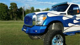 Iron Cross Automotive 40-425-08 Low Profile Front Bumper Gloss