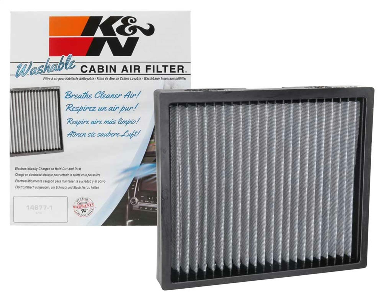 k and n cabin air filter cleaner