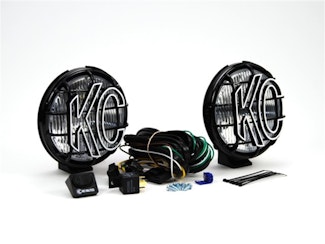 KC Hilites 152 6" Apollo Pro Halogen - 2-Light System - 100W Fog Beam