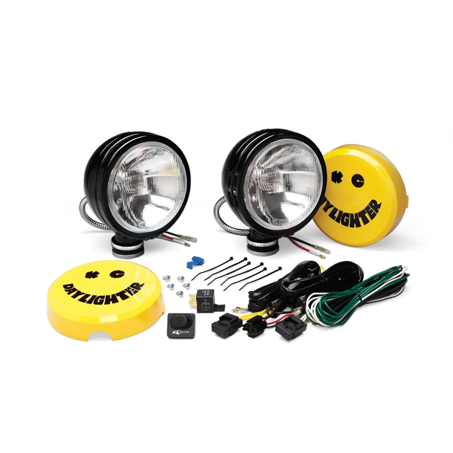 KC Hilites 234 KC Daylighter Halogen 6in Spread 2-Light System