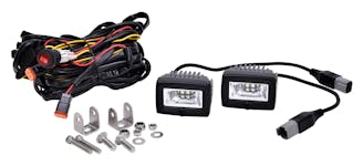 KC Hilites 328 2" C-Series C2 LED - 2-Light System - 20W Flood Beam