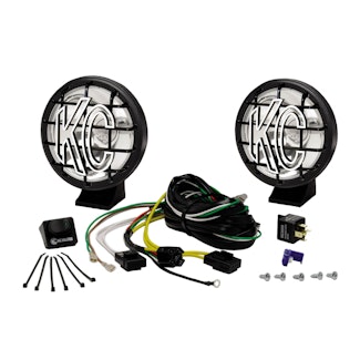 KC Hilites 450 5" Apollo Pro Halogen - 2-Light System - 55W Spot Beam
