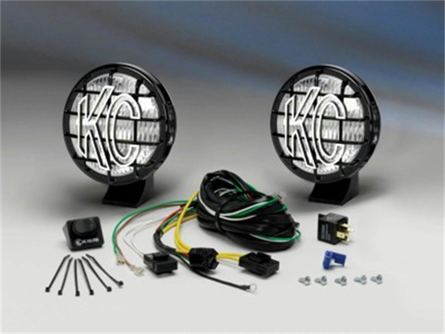 KC Hilites 452 KC Apollo Pro Halogen 5in Fog 2-Light System Universal