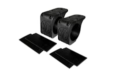 KC Hilites 73091 Bracket Set - Tube Clamp Light Mount - Rubber Adjustment Shims - 2.75" -3.0"