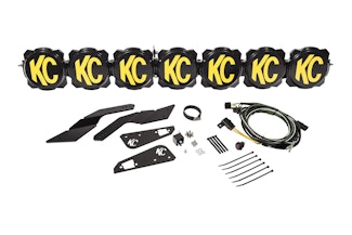 KC Hilites 91334 KC Pro6 Gravity LED 45in 7-Light Combo System 2017-2023 Can-Am Maverick X3