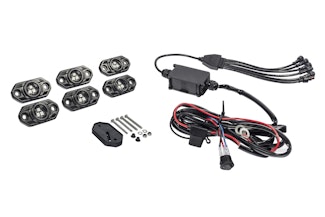 KC Hilites 339 C-Series RGB Multi-Color Multi-Use LED 6-Light System - 5W Flood Beam
