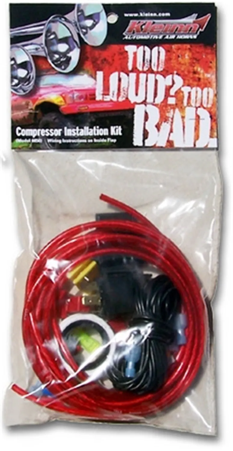 Kleinn Automotive Air Horns 6850 Compressor Wiring Kit