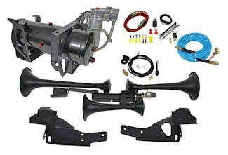 Kleinn Automotive Air Horns GMHD-734 Train Horn And Onboard Air System w/Horn