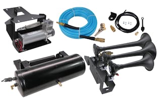 Kleinn Automotive Air Horns TUN-734 Train Horn And Onboard Air System w/Horn