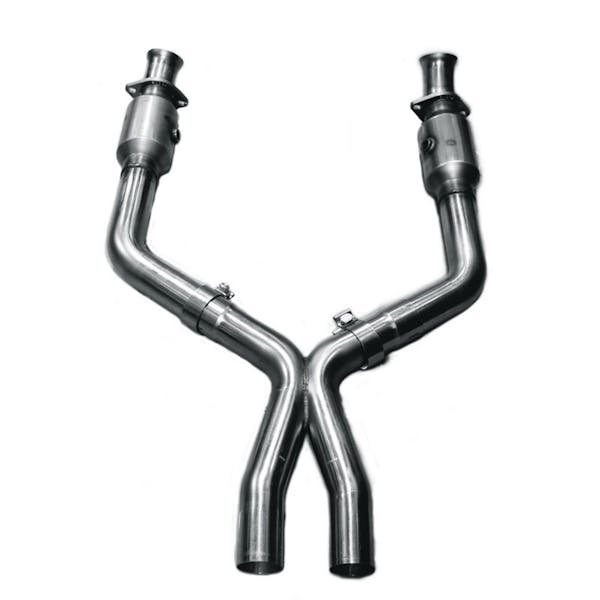Kooks Custom Headers 11313320 GREEN Catted X-Pipe
