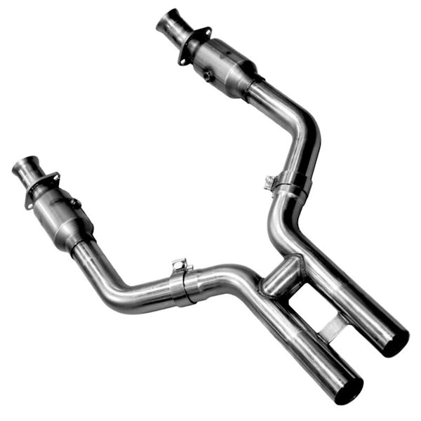 Kooks Custom Headers 11413600 GREEN Catted H-Pipe