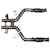 Kooks Custom Headers 11413610 GREEN Catted H-Pipe