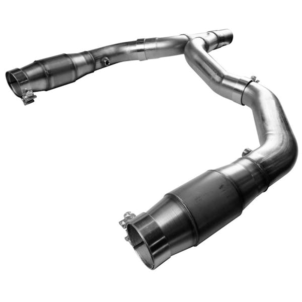 Kooks Custom Headers 22413300 GREEN Catted Y-Pipe