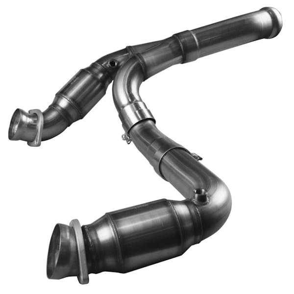 Kooks Custom Headers 28553300 GREEN Catted Y-Pipe