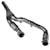 Kooks Custom Headers 28613300 GREEN Catted Y-Pipe