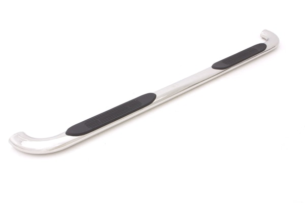 LUND 23285963 4 Inch Oval Curved Nerf Bar - Polished Stainless