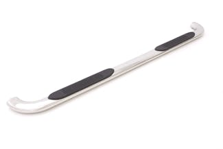 LUND 23285963 4 Inch Oval Curved Nerf Bar - Polished Stainless