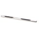 LUND 23576783 4 Inch Oval Straight Nerf Bar - Polished Stainless