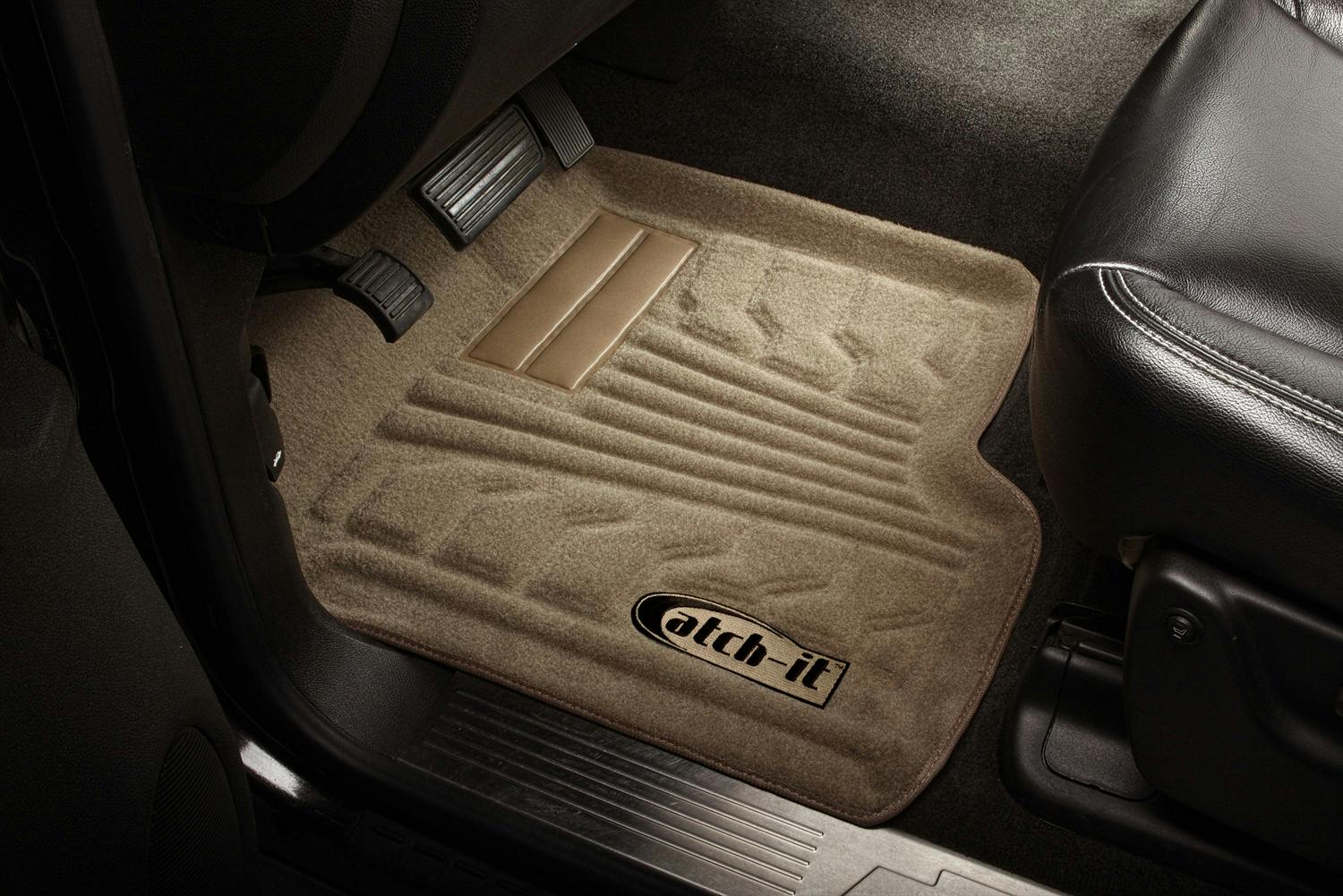 Lund 583101-T Catch-It Carpet Tan Front Seat Floor Mat Set of 2