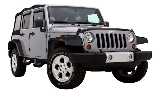LUND FX606S Fx Jeep Flat Style 4Pc Smooth