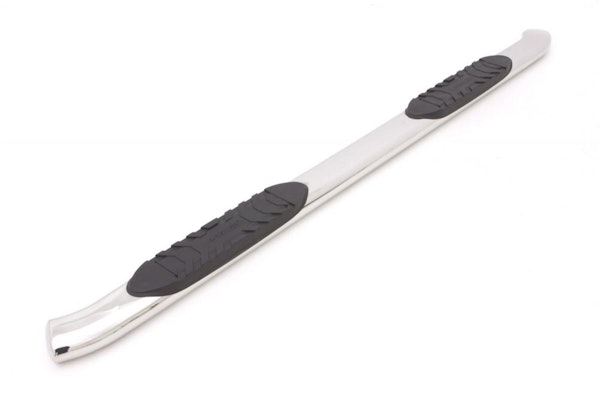 LUND 23710563 5 Inch Oval Curved Nerf Bar - Polished Stainless