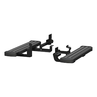LUVERNE 415036-401740 Grip Step 7" x 36" Black Aluminum Running Boards, Select Ford E-Transit