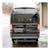 LUVERNE 415254-401478 Grip Step 7" x 54" Black Aluminum Rear Step, Select Ram ProMaster