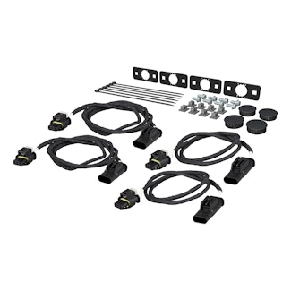 LUVERNE 571650 Impact Bumper Parking Sensor Relocation Kit for Freightliner, Mercedes Sprinter