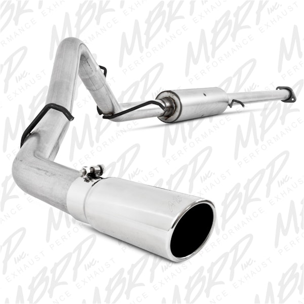 MBRP Exhaust S5036AL 3in. Cat Back; Single Side; AL