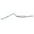 MBRP Exhaust S5062AL 3in. Cat Back; Single Side; AL